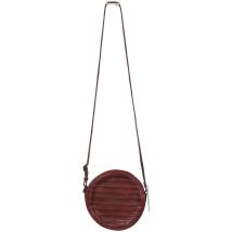 FREDsBRUDER Damen Handtasche klein Leder, Braun, Gr.