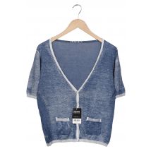 Frogbox Damen Strickjacke, Marineblau, Gr. EU 44