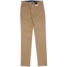Galeries Lafayette Herren Stoffhose, Beige, Gr. W28