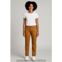 Gerry Weber Damen Jeans, Braun, Gr. W35