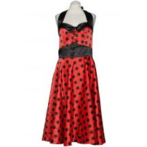 Hell Bunny Damen Kleid, Rot, Gr. XXL