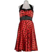 Hell Bunny Damen Kleid, Rot, Gr. XXL