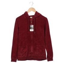 hessnatur Damen Kapuzenpullover, Bordeaux, Gr. S