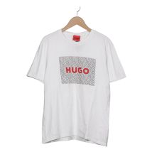 Hugo by Hugo Boss Herren T-Shirt, Weiß, Gr. L