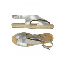 kanna Damen Sandalen, Silber, Gr. EU 40