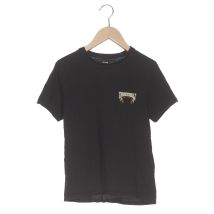 Kiabi Damen T-Shirt, Schwarz, Gr. XXS
