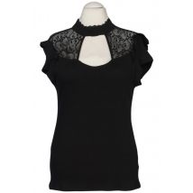 Killstar Damen T-Shirt, Schwarz, Gr. XXL