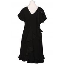 Laurel Damen Kleid, Schwarz, Gr. EU 34