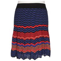 M Missoni Damen Rock, Mehrfarbig, Gr. EU 36