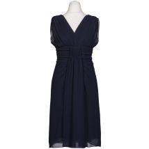 Marco Pecci Damen Kleid, Marineblau, Gr. EU 38