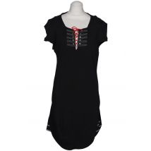 Marithe et Francois Girbaud Damen Kleid, Schwarz, Gr. EU 40