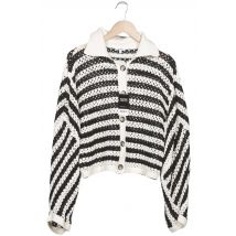 mbyM Damen Strickjacke, Mehrfarbig, Gr. S