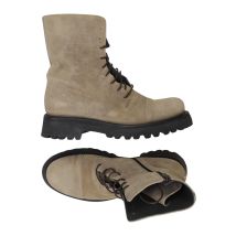 Moma Damen Stiefelette, Beige, Gr. EU 39
