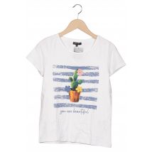More &amp; More Damen T-Shirt, Weiß, Gr. EU 34