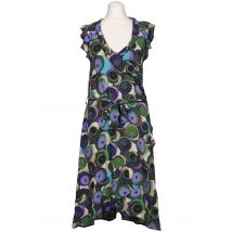 Nicowa Damen Kleid, Mehrfarbig, Gr. EU 36