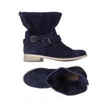 Peckott Damen Stiefelette, Marineblau, Gr. EU 39