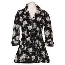 Petite Mendigote Paris Damen Mantel, Mehrfarbig, Gr. EU 36