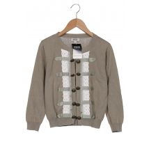 Repeat Damen Strickjacke, Grün, Gr. S