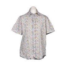 Robert Graham Herren Hemd, Weiß, Gr. L