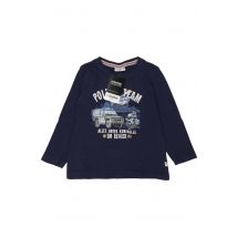 Salt and Pepper Jungen Langarmshirt, Marineblau, Gr. EU 92