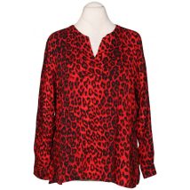 Samoon by Gerry Weber Damen Bluse, Rot, Gr. 3XL