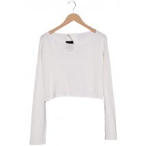 Sarah Pacini Damen Pullover, Weiß, Gr. ONESIZE
