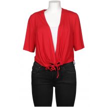 Sempre Piu Damen Bluse, Rot, Gr. EU 42