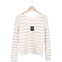 Sezane Damen Strickjacke, Cremeweiß, Gr. S