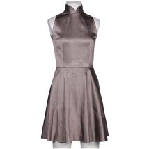 Shanghai Tang Damen Kleid, Bordeaux, Gr. US 6