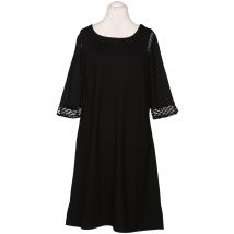 sheego Damen Kleid, Schwarz, Gr. EU 46