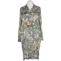 Shirtaporter Damen Kleid, Mehrfarbig, Gr. 4XL