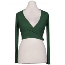 Stradivarius Damen Bluse, Grün, Gr. L