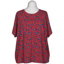 Studio Untold Damen T-Shirt, Rot, Gr. EU 54