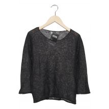 Turnover Damen Pullover, Schwarz, Gr. M
