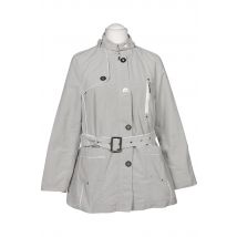 Ulla Popken Damen Mantel, Grau, Gr. EU 42