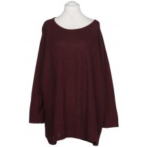 Ulla Popken Damen Pullover, Bordeaux, Gr. EU 58