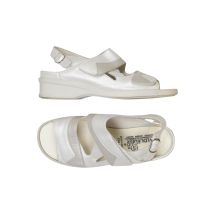 waldläufer Damen Sandalen, Weiß, Gr. UK 8