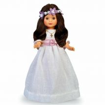 Brunette Communion Doll Nancy   48 cm