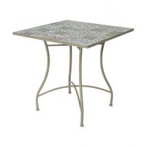 Dining table EDM Bistro Brown 78 x 78 x 77 cm