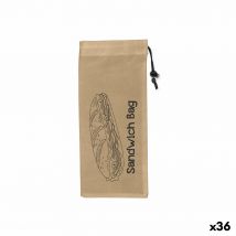 Reusable Food Bag Set Quttin Sandwich Box TNT (Non Woven) 3 Pieces 13 x 30 cm (36 Units)