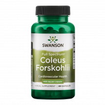 Full Spectrum Coleus Forskohlii 400mg | Swanson | 60