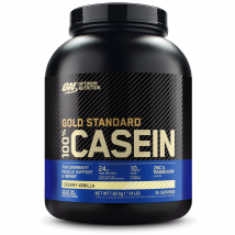 Protéine à absorption lente : Gold standard 100% Caseine | Optimum Nutrition | Creamy Vanilla | 1820g