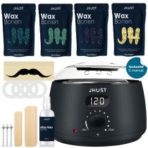 JHust Professionele Wax Apparaat SET Zwart