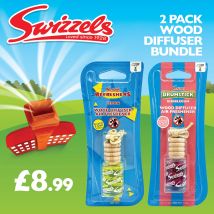 Swizzels 2 Pack Wood Diffuser Bundle