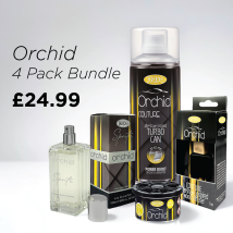 Orchid 4 Pack Car Air Freshener Bundle