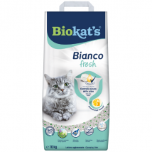 Lettiera agglomerante per gatti in bentonite Biokat's Bianco - Lettiera agglomerante - 1° ORDINE? scegli tra BZR5 - BZR20 + 200 pt fedeltà