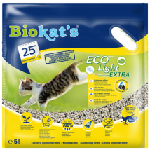 Biokat's EcoLight Extra - Lettiera 5 litri - Lettiera vegetale - 1° ORDINE? scegli tra BZR5 - BZR20 + 200 pt fedeltà