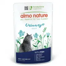 Almo Nature umido funzionale Urinary Sterilised Cat 70 gr Pesce  - confezione da 30  pezzi - Cibo umido per gatti - 1° ORDINE? scegli tra BZR5 - BZR20 + 200 pt fedeltà