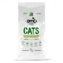 Amì alimento vegetale Indoor/Outdoor Cats 1,5 kg - Croccantini per gatti - 1° ORDINE? scegli tra BZR5 - BZR20 + 200 pt fedeltà