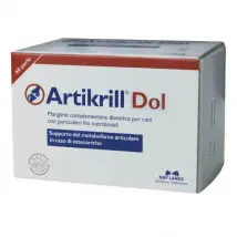 Artikrill Dol Cane 60 Perle - Integratori per cani - 1° ORDINE? scegli tra BZR5 - BZR20 + 200 pt fedeltà